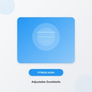 Adjustable Dumbbell Set — 25 lb Pair