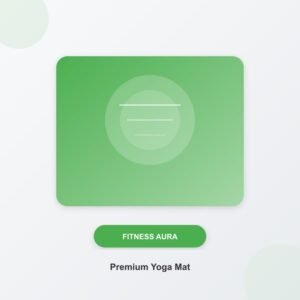 Premium Yoga Mat — 6mm Thick